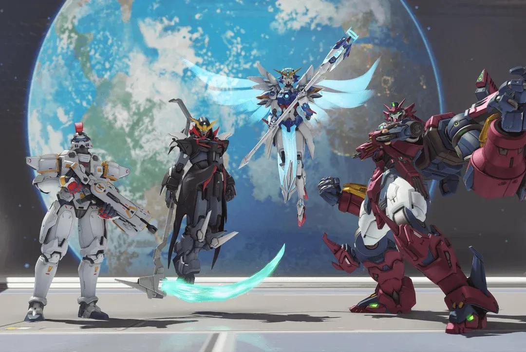 Overwatch 2's Gundam Wing Skins lækker forud for den officielle lancering