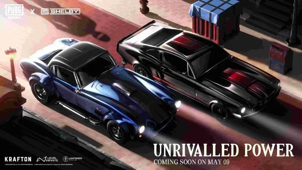 PUBG Mobile x Shelby American: Højoktanbiler, brugerdefinerede skins og eksklusive belønninger i ny Motor Cruise-begivenhed