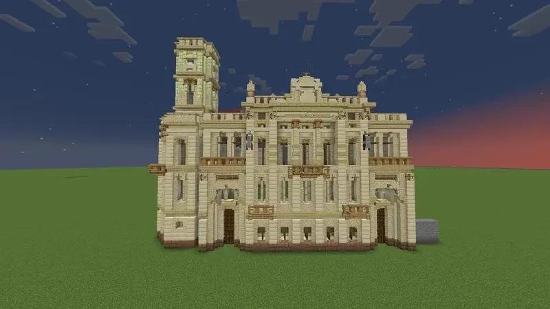 Kherson Art Museum genskabt i Minecraft som en hyldest til ukrainsk kulturarv