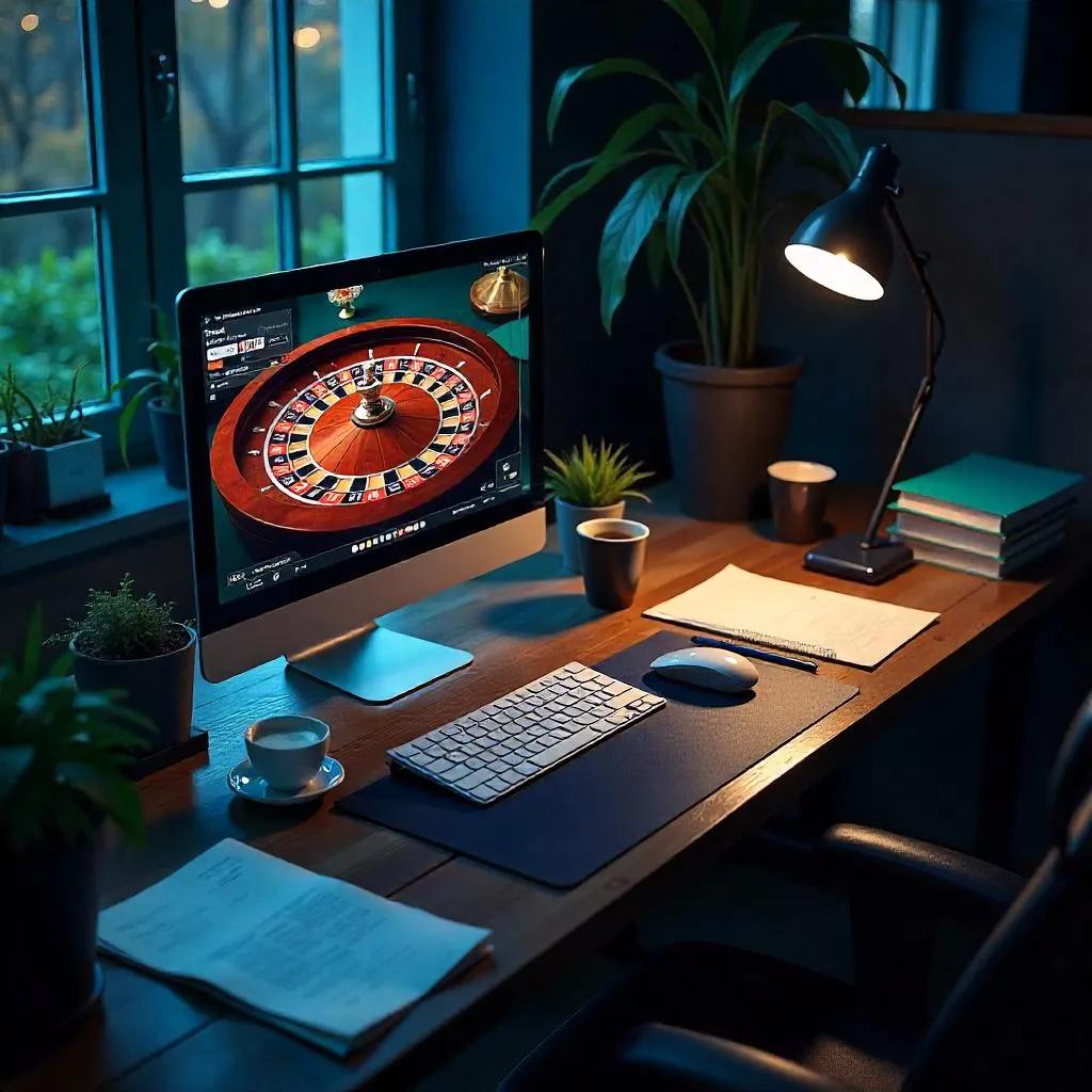 Sådan sammenligner online roulette sig med den ægte vare 