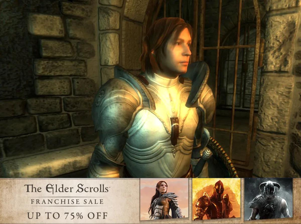 TES-udsalg sænker priserne på Elder Scrolls: Oblivion Remastered, Skyrim og Morrowind med op til 75% rabat