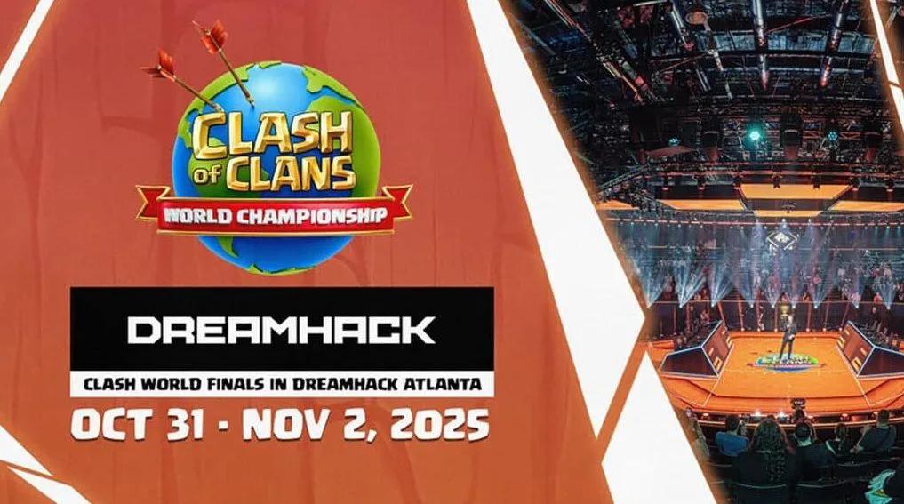 Supercell afslører stedet for Clash of Clans World Championship 2025