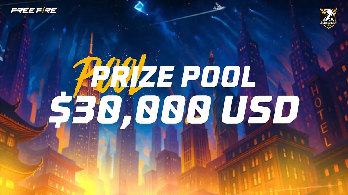 Free Fire USA Championship 2025 annonceret: Tidsplan, format og detaljer om præmier