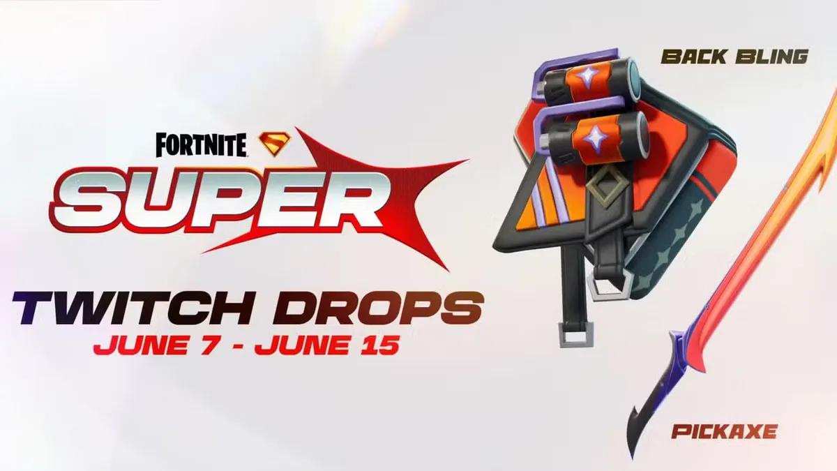 Fortnite afslører nye Twitch-drops med Retropack- og Nightblade-kosmetik