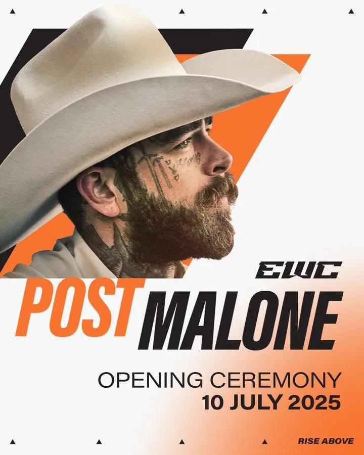 Esports World Cup bliver ved med at tiltrække stjerner: Post Malone optræder ved åbningsceremonien