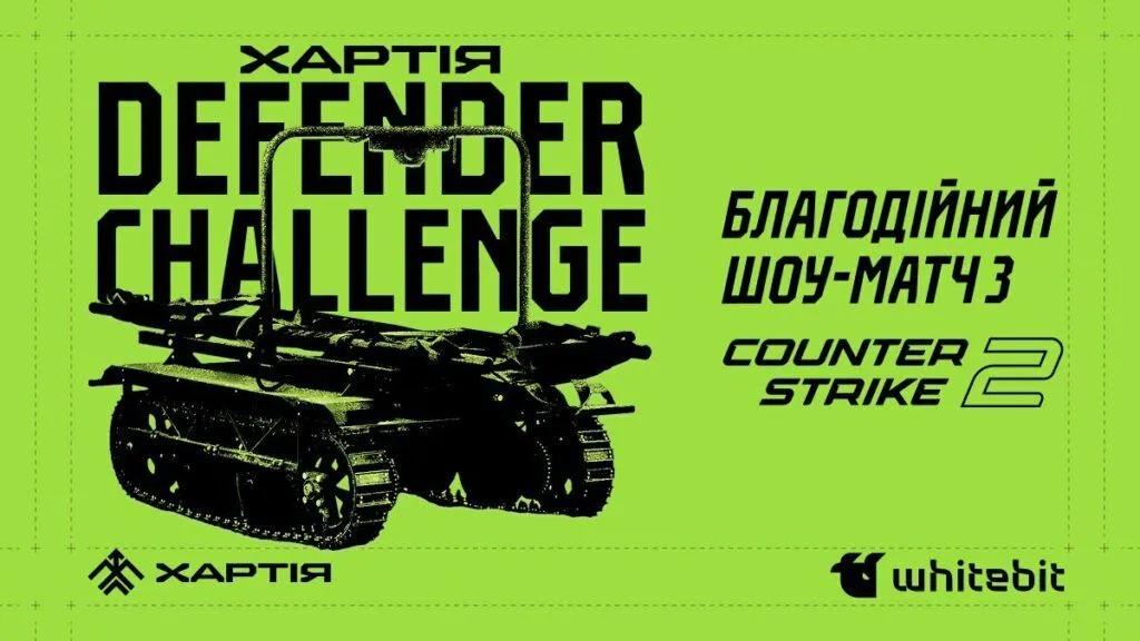 Khartia: Defender Challenge - velgørenhedskamp i CS2 til støtte for ukrainsk frontlinjeteknologi