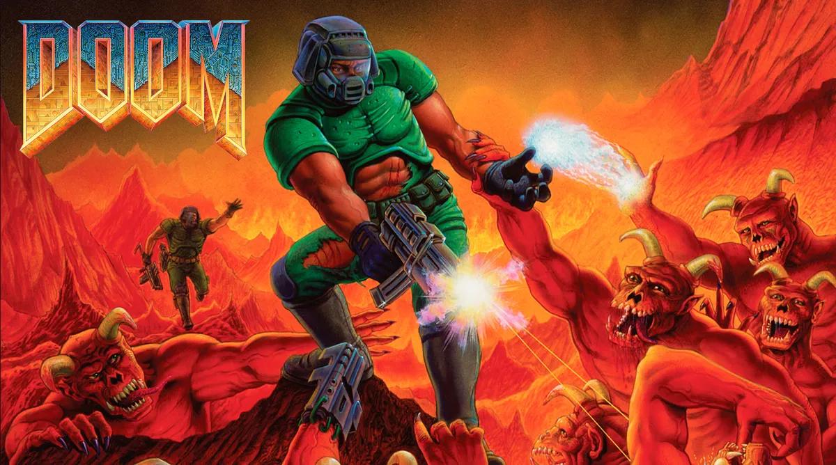 Doom genindlæses på SNES med en blodig kassette og en ny controller