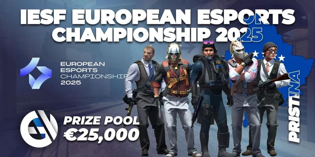 Team Ukraine går videre til den store finale i European Esports Championship 2025