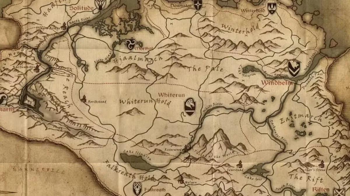En LEGO-mester genskaber hele Skyrim-kortet med over 70.000 klodser