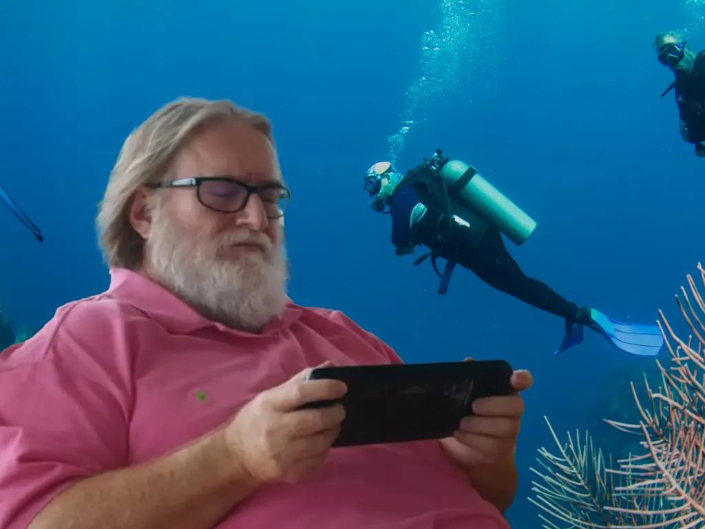 Gabe Newell taler om både, AI og "at arbejde for sjov" i et mærkeligt nyt interview