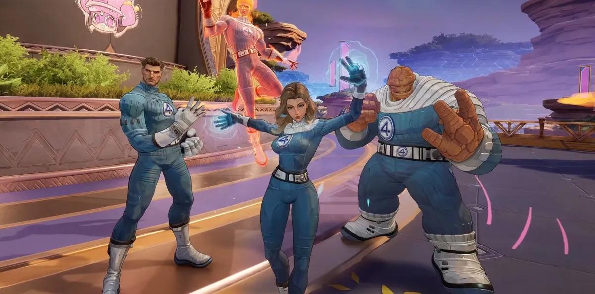 Marvel Rivals afslører Fantastic Four MCU-skins