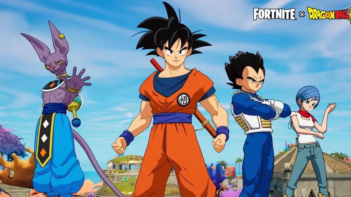 Flere Dragon Ball-, Jujutsu Kaisen- og One Punch Man-skins lækket til Fortnite