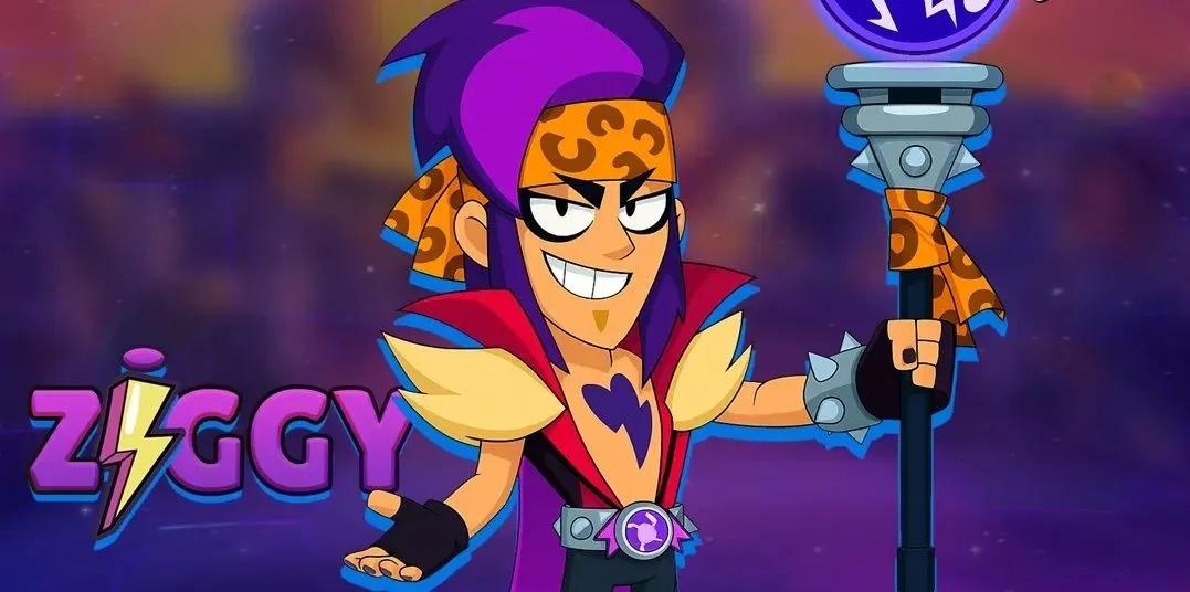 Ziggy, glamrock-illusionisten, slutter sig til Brawl Stars fra Comic-Con 2025