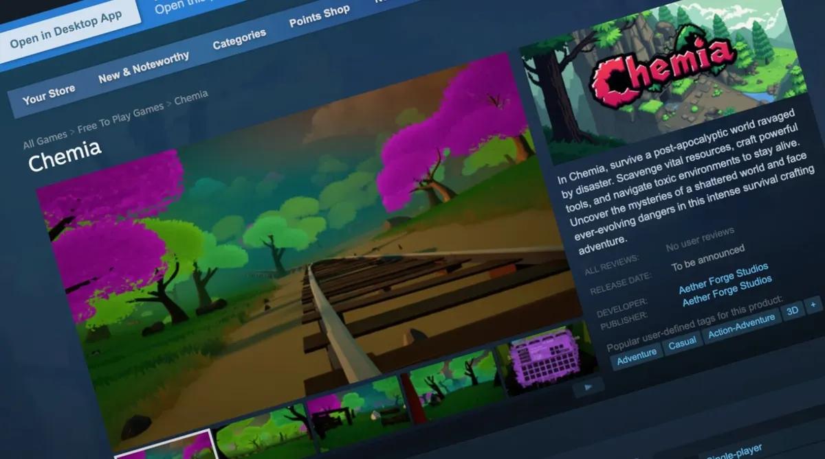 Chemia på Steam skjuler malware i spilopdateringer