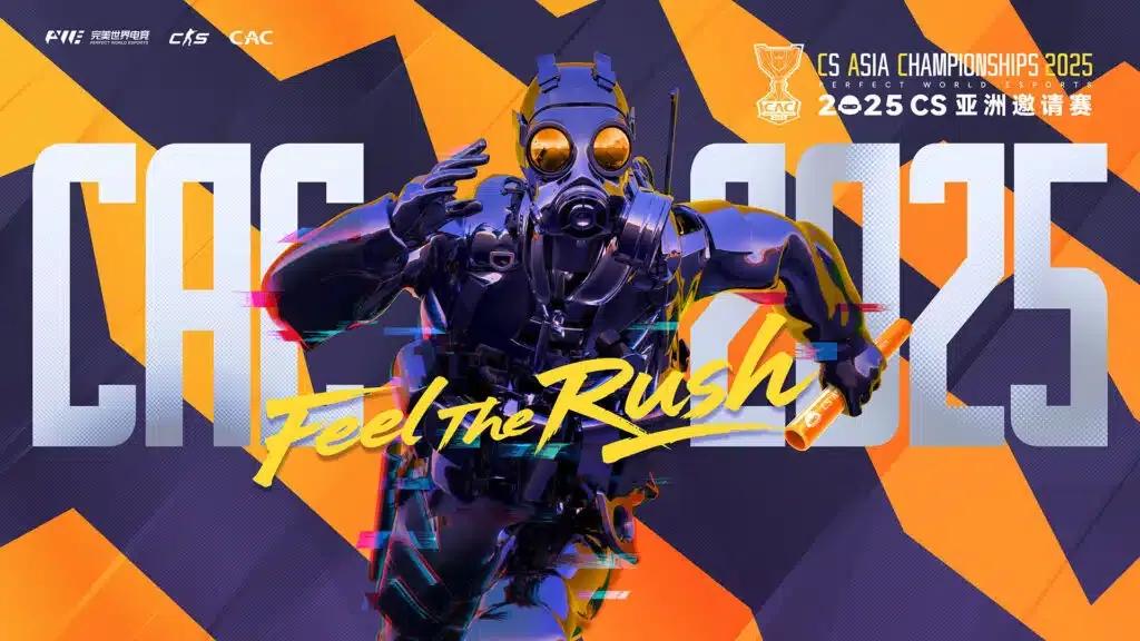 Perfect World offentliggør detaljer om CS2 Asia Championship 2025 med en præmiepulje på 1 million dollars
