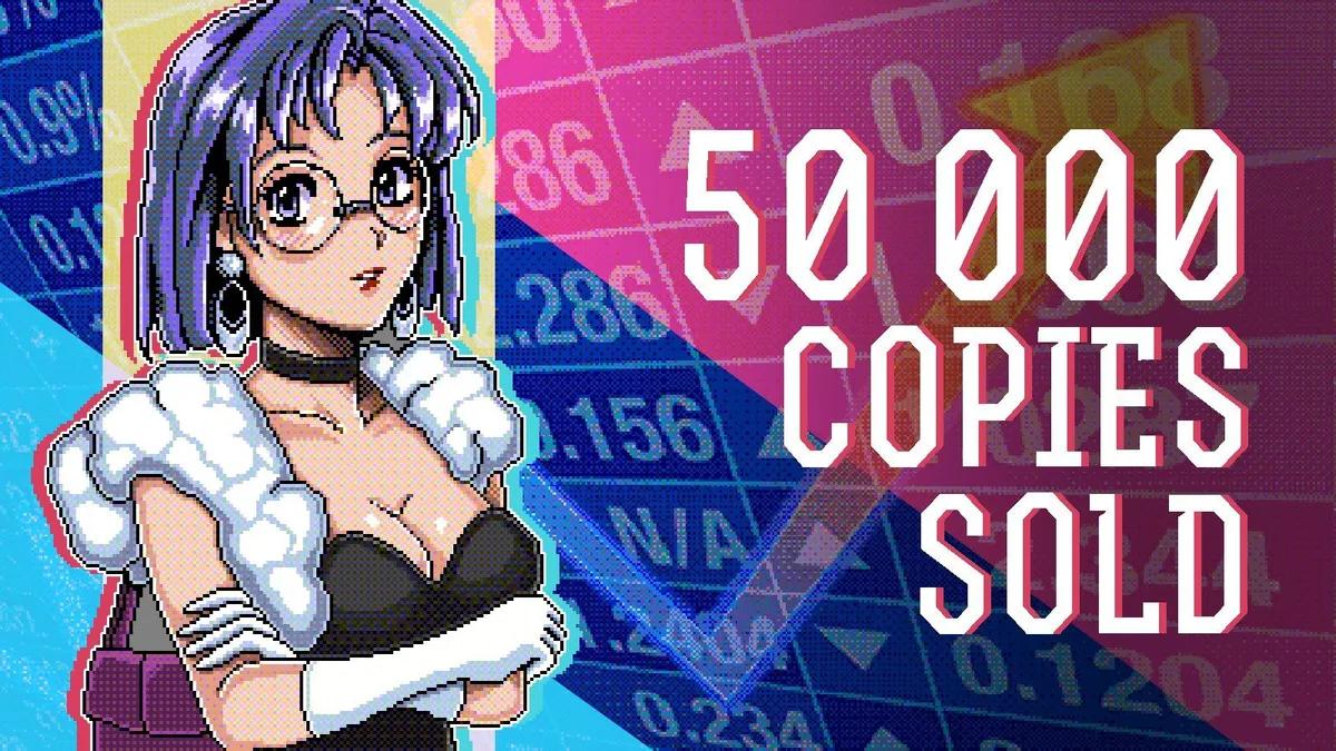 Den ukrainske indie-udvikler Ternox Games når 50.000 salg med STONKS-9800