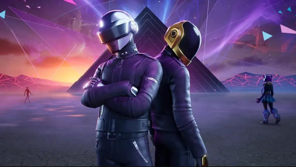 Fortnite x Daft Punk-samarbejde: Skins, kosmetik og live-event