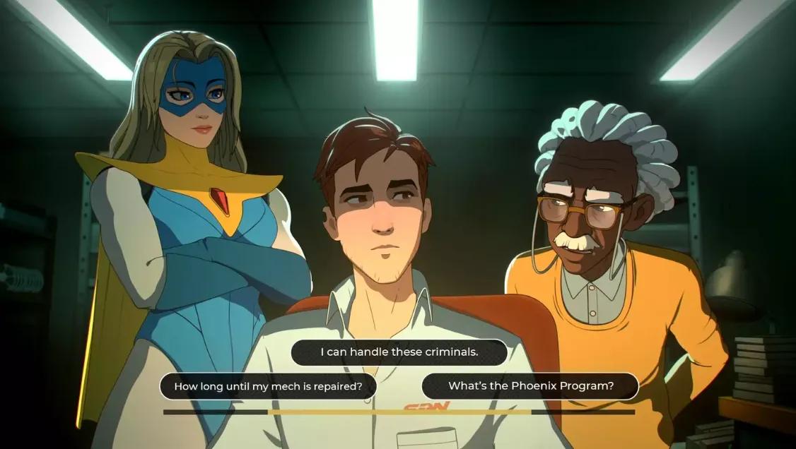 Anmeldelse af udsendelse: AdHoc Studios episodiske superheltekomedie balancerer mellem kaos, humor og menneskelighed
