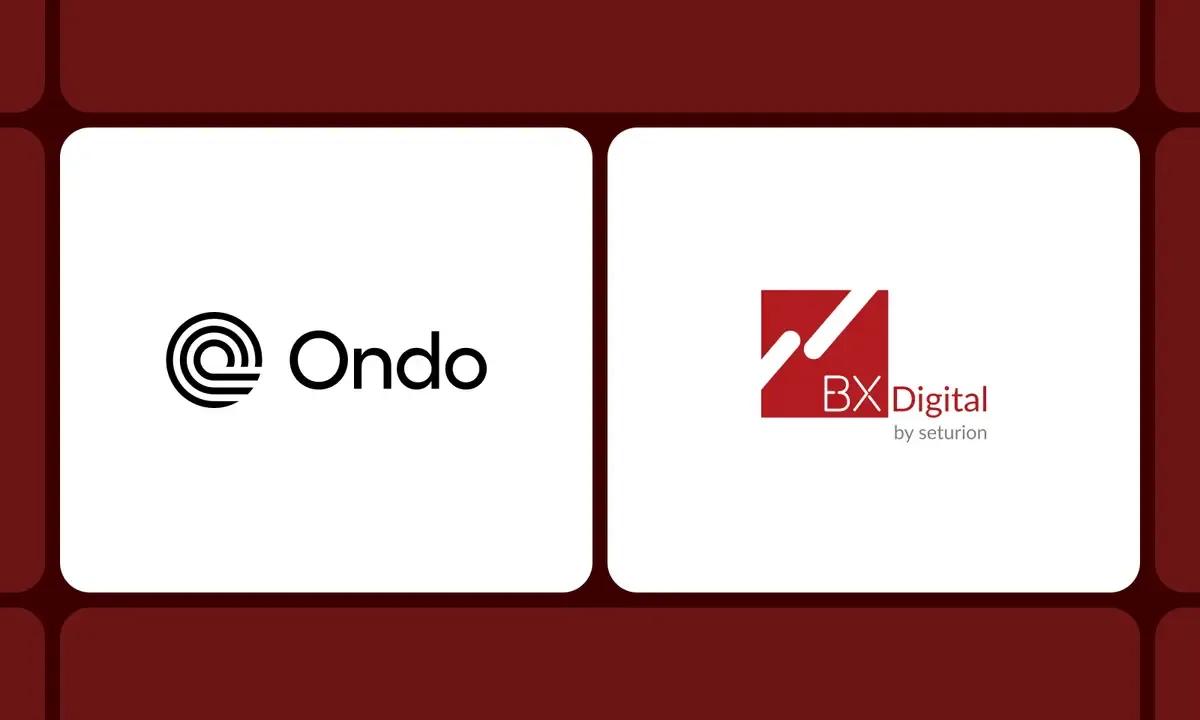 100+ tokeniserede aktier går live i Europa, når Ondo samarbejder med BX Digital