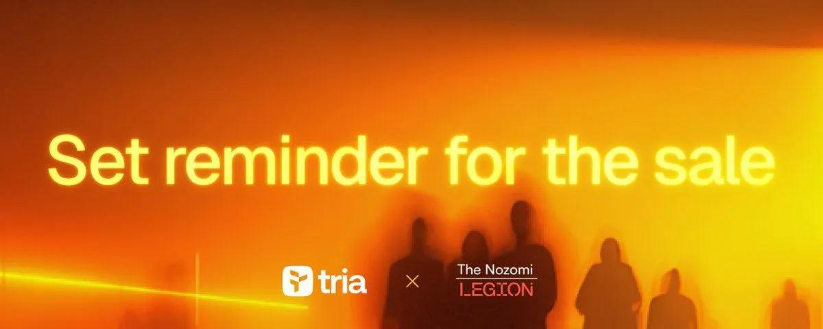 Tria-salget på Legion nærmer sig sin afslutning: Over 43 millioner dollars indsamlet med 4300% overtegning