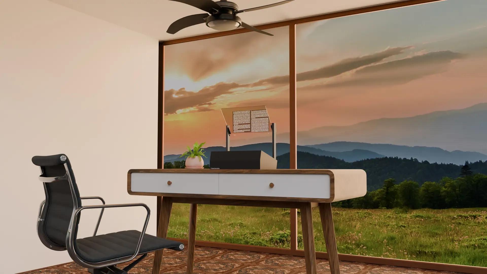 Visual Instruments præsenterer Phantom - verdens første gennemsigtige computerskærm