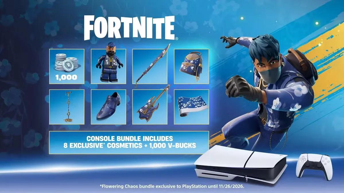 Sony bekræfter 2025 Black Friday PS5-pakke med Fortnite: Blomstrende kaos