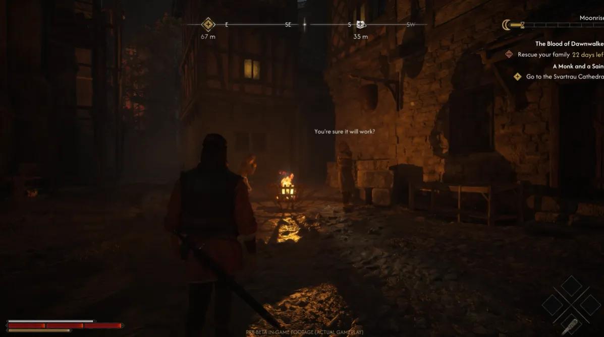 Blood of Dawnwalker Gameplay Breakdown fremhæver menneske- og vampyrstier