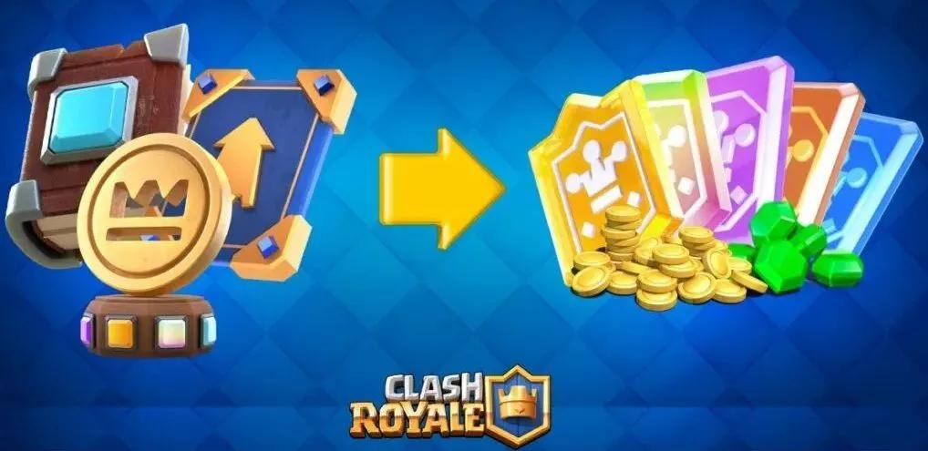 Ny Clash Royale-lækage driller heroiske kort med gyldent tema