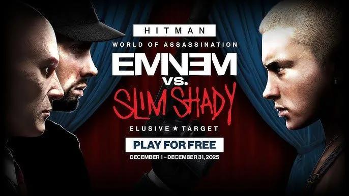 Hitman slår sig sammen med Eminem: Jagt på den rigtige Slim Shady i december!