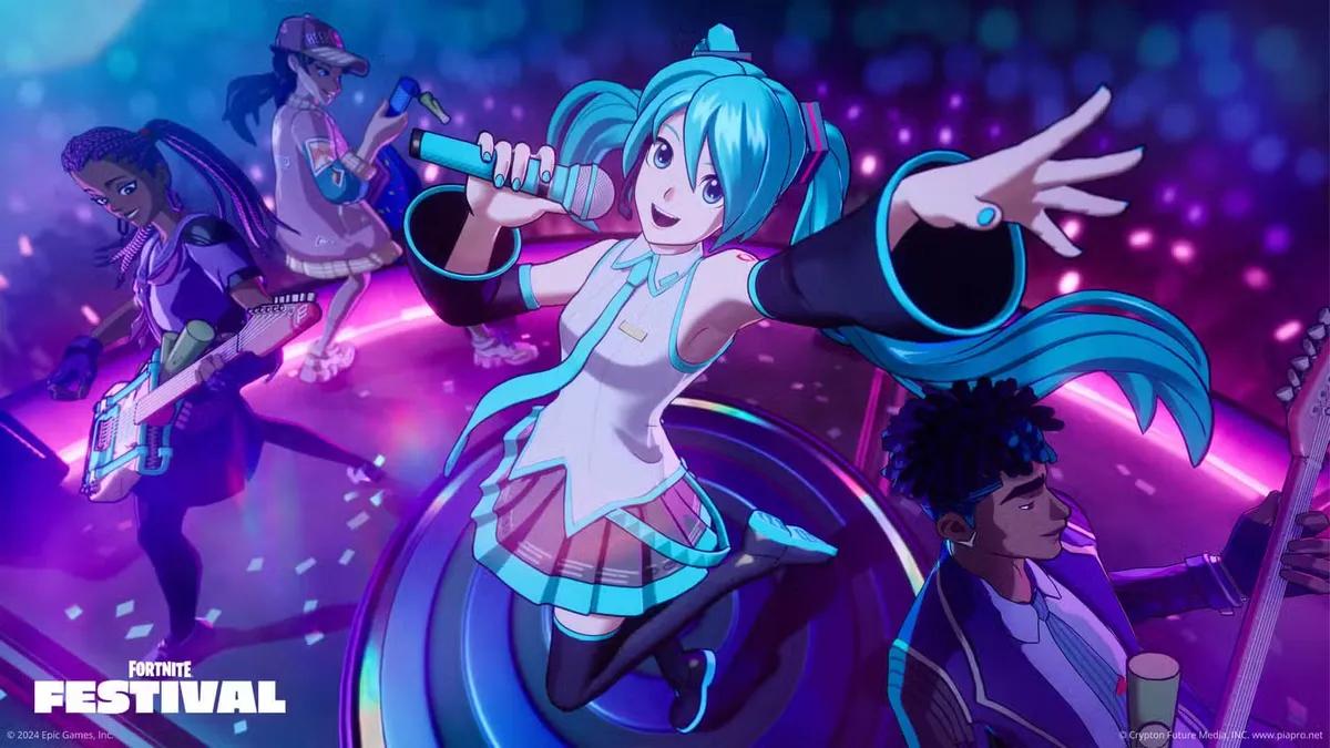 Fortnite bekræfter Hatsune Mikus optræden i Zero Hour Live Event