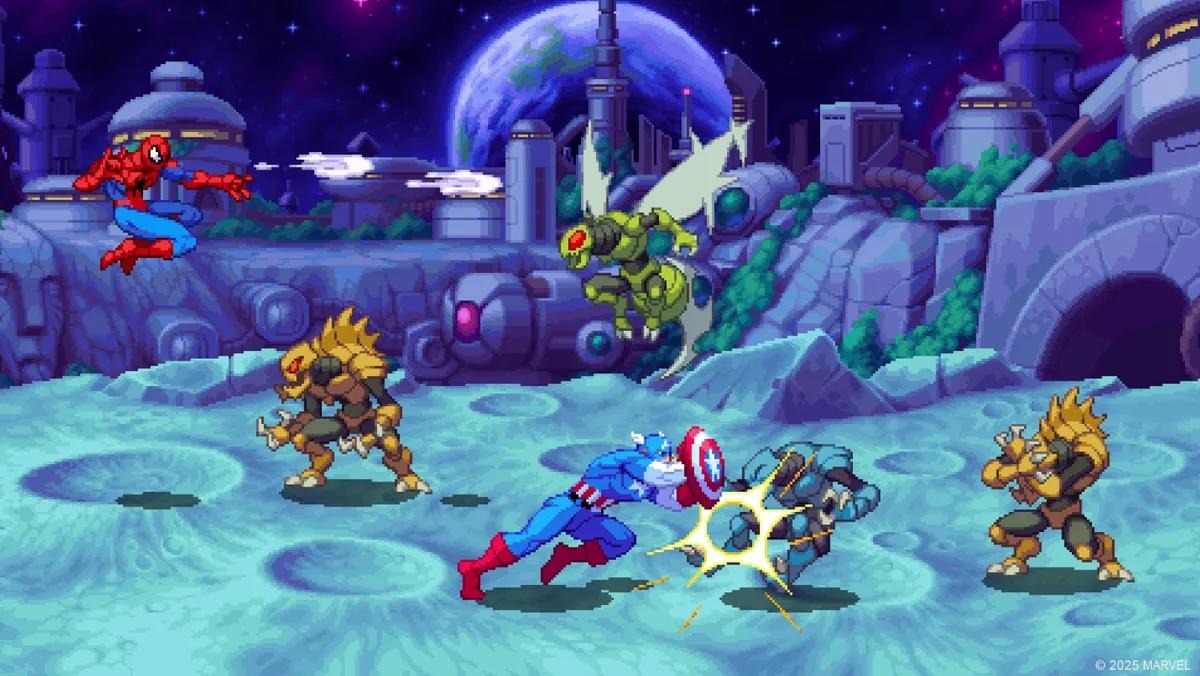 Tribute Games genoptager Marvels Cosmic Corners med en selvsikker, ujævn slagsmålsspiller