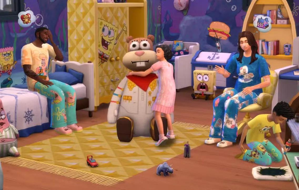 The Sims 4 byder SvampeBob velkommen med to sæt og en velkendt debat