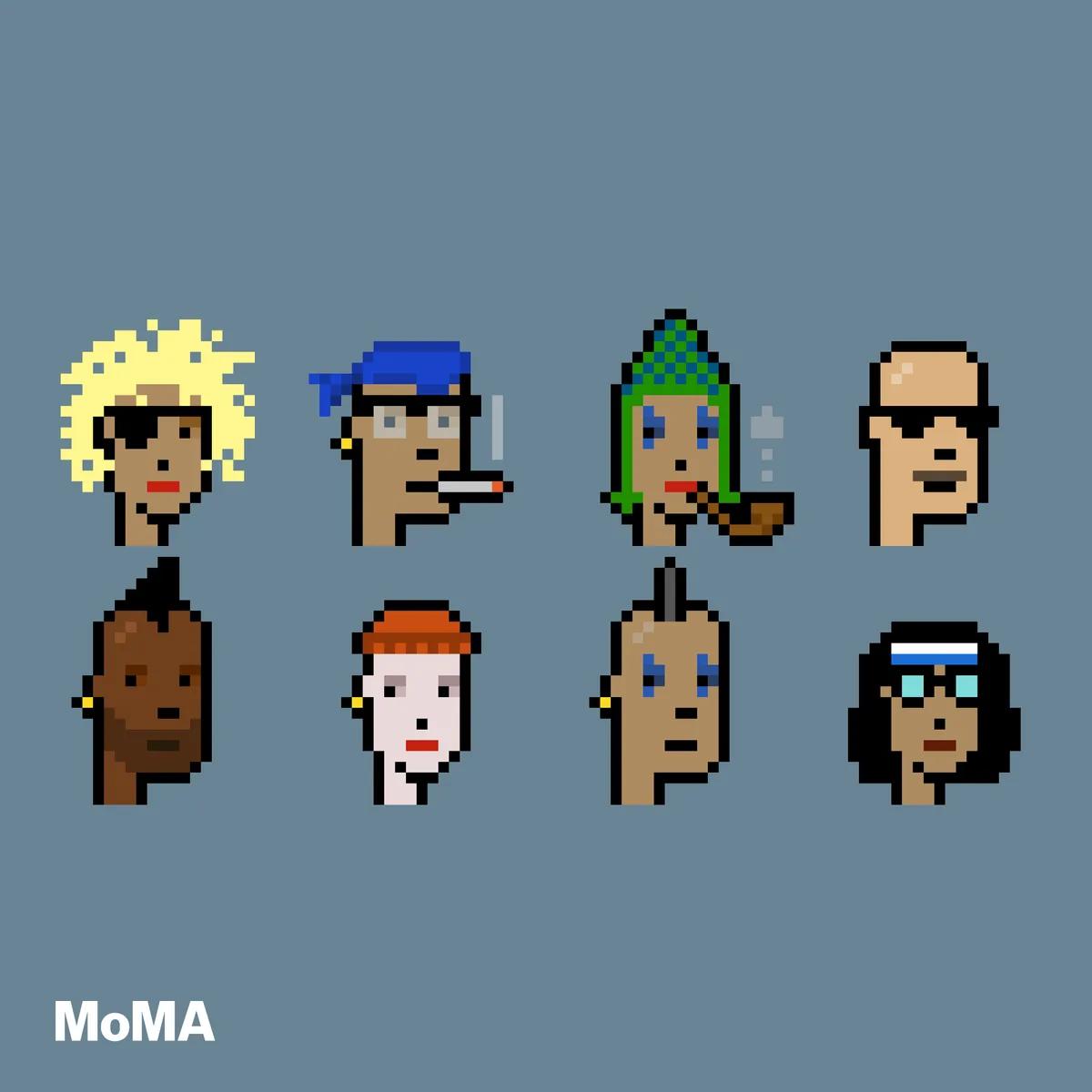 MoMA inkluderer CryptoPunks i sin permanente samling: Et historisk øjeblik for NFT'er og digital kunst