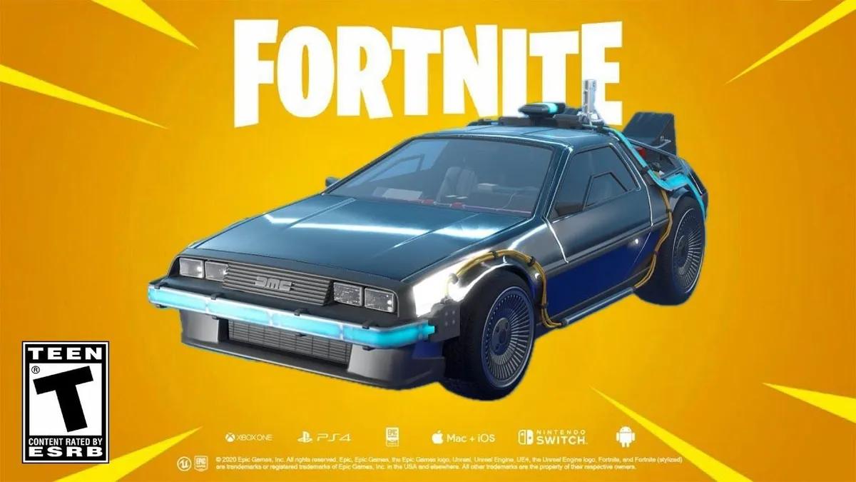 Fortnite byder velkommen til Back to the Future DeLorean - sådan får du den