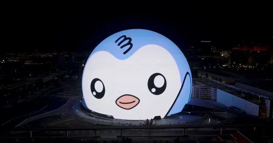 Pudgy pingviner lyser op i Las Vegas: Kryptomærke bliver mainstream