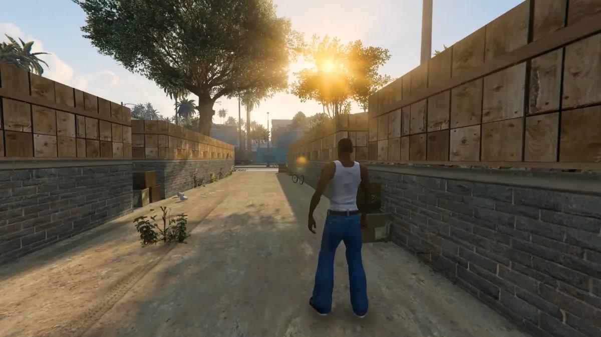 Den fulde GTA: San Andreas-oplevelse genopbygges i GTA 5's RAGE-motor