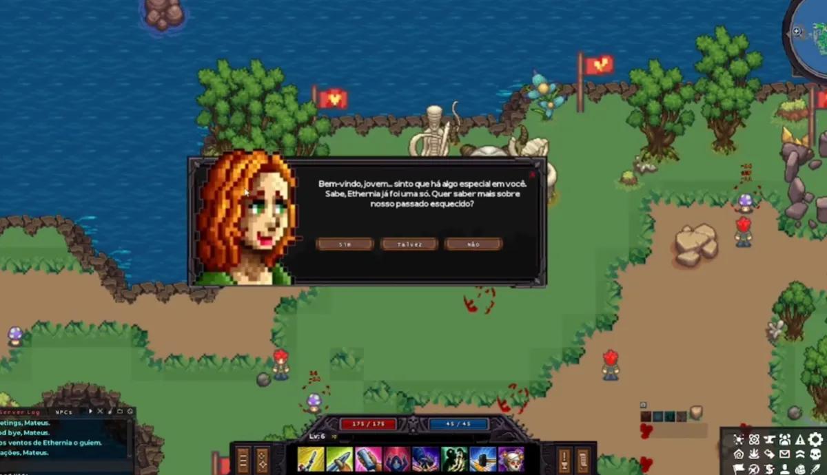 Ethernia lanceres som et gratis 2D MMORPG med D&D-mekanik