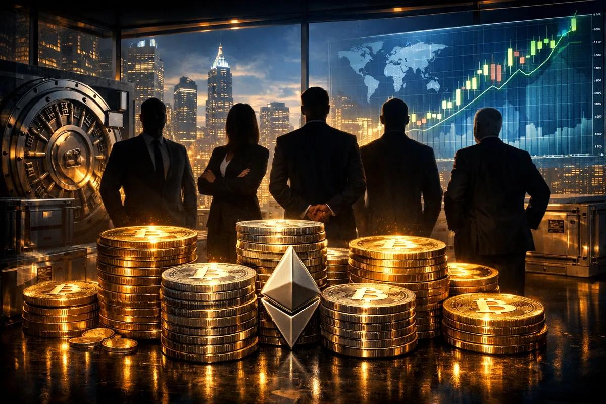 Virksomhedsgiganter styrker kryptovalutaakkumulering