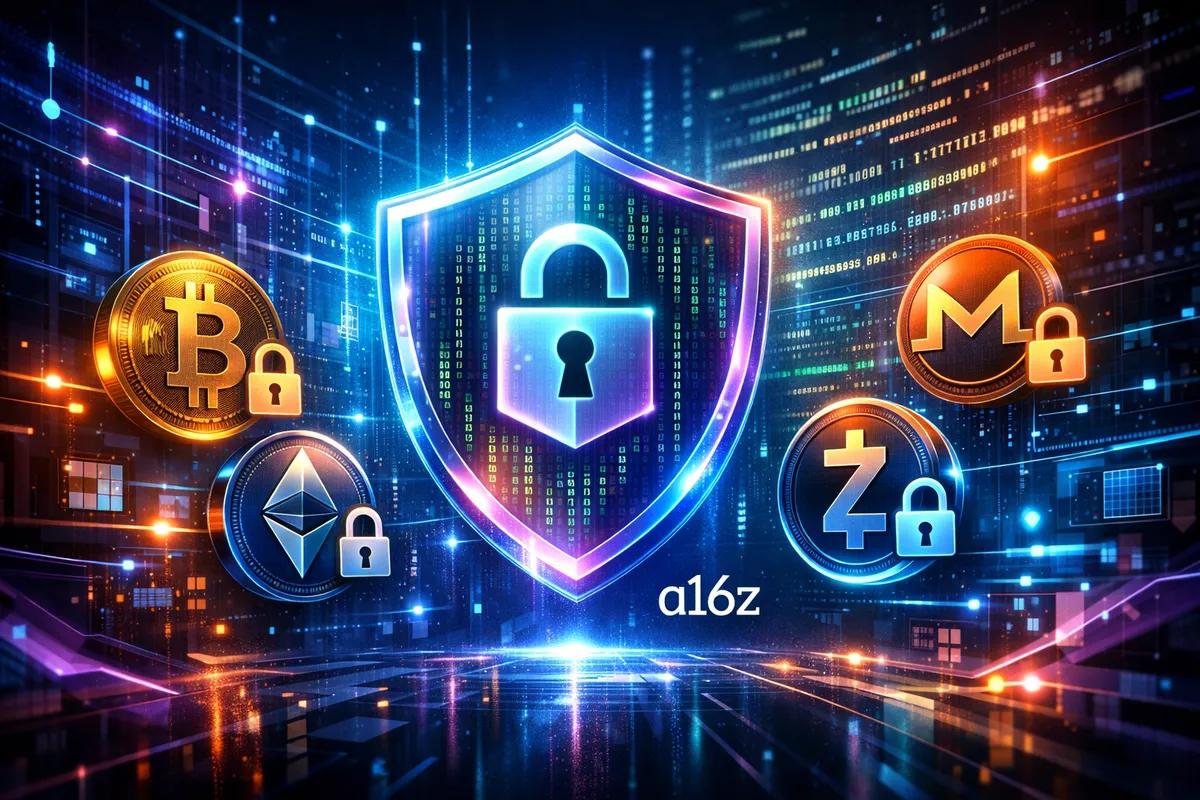 Privatliv som hovedtrend i kryptovalutaer i 2026: Forudsigelser fra Andreessen Horowitz og seneste udviklinger