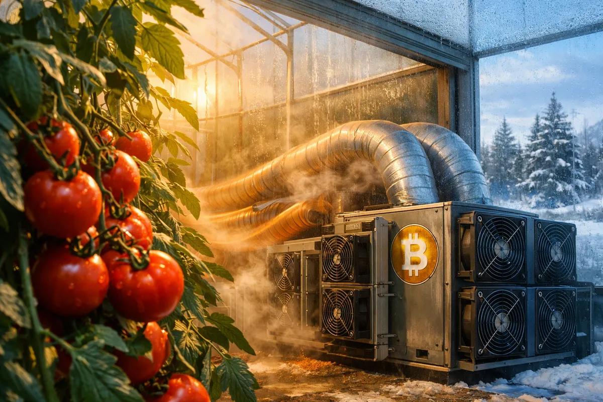 Varme fra Bitcoin-minedrift opvarmer canadiske drivhuse med tomater