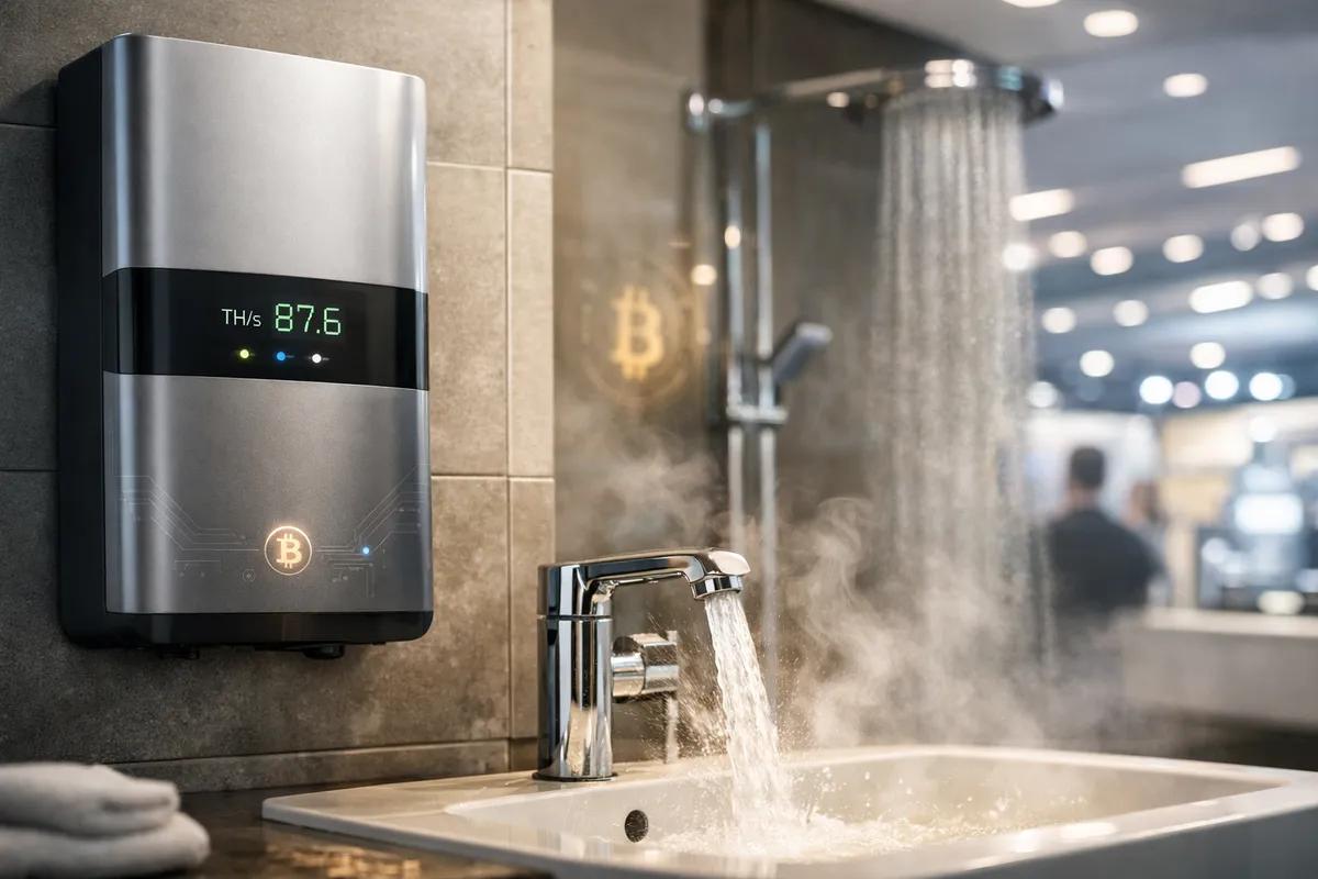 Minedrift på badeværelset: Superheat afslører revolutionerende Bitcoin-vandvarmer på CES 2026