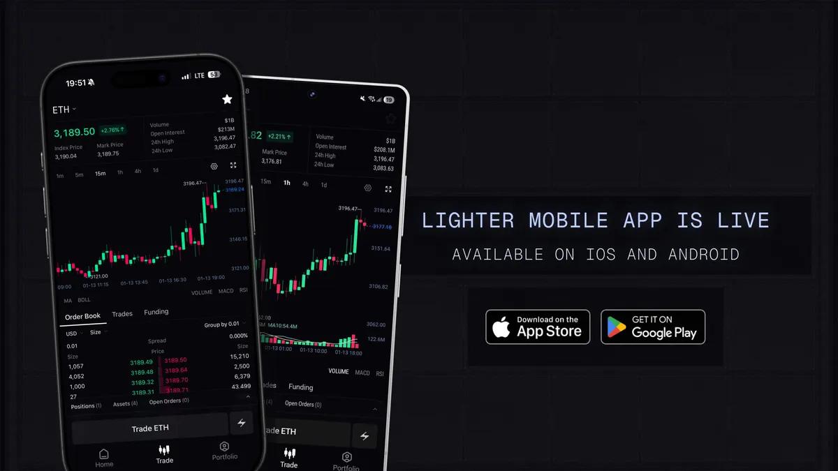 Lighter lancerer mobilapp til iOS og Android