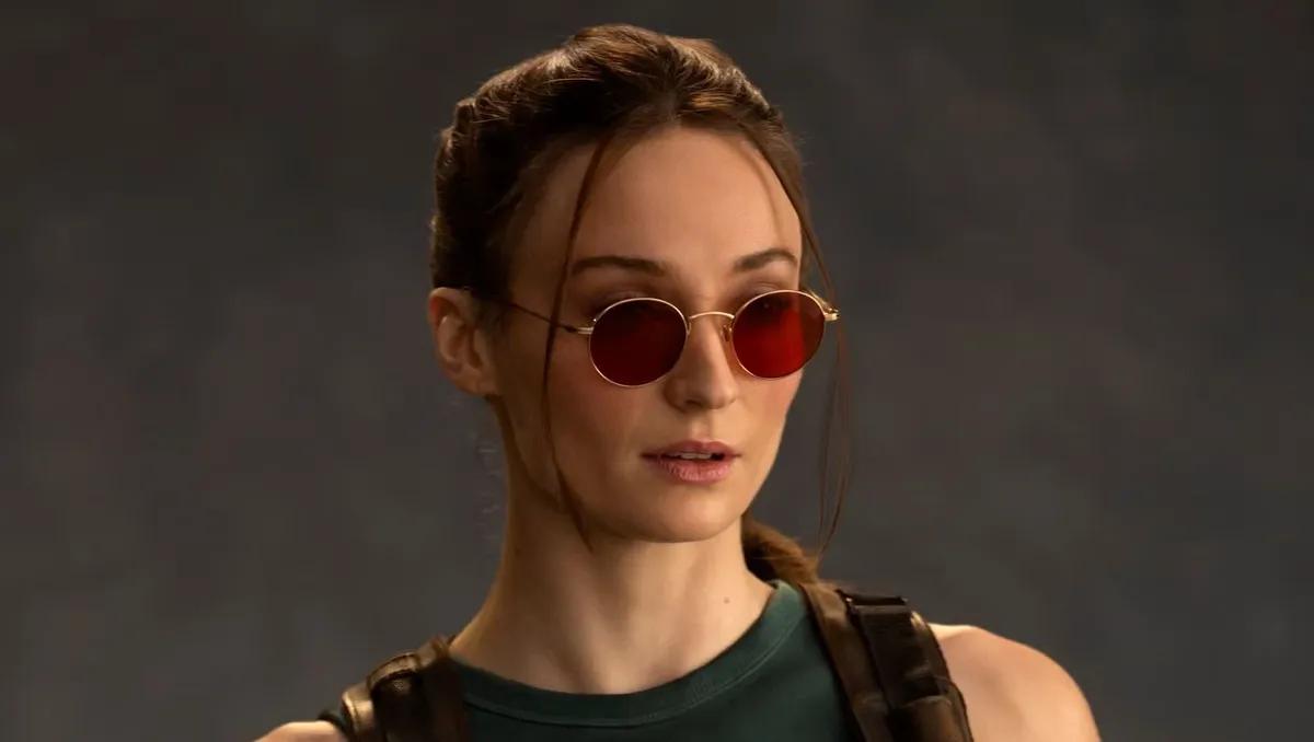 Første kig på Sophie Turner som Lara Croft afsløret