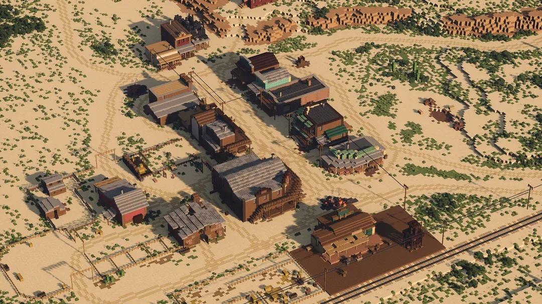 Minecraft-spiller genskaber bæltedyr fra Red Dead Redemption 2 i fuld skala