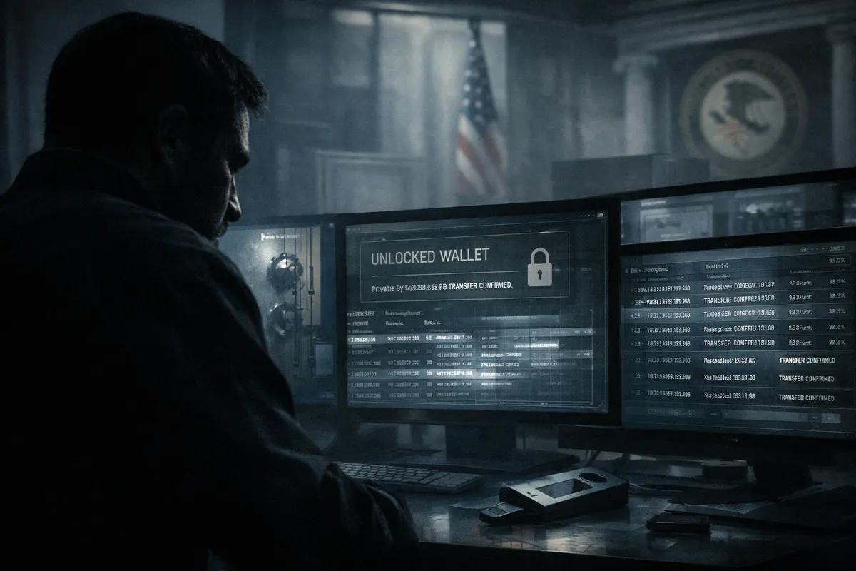 Hvordan sønnen af en USMS-entreprenør stjal kryptovaluta fra den amerikanske regering i årevis