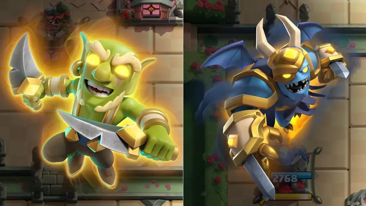 Clash Royale afslører to nye helte — Goblins og Mega Minion kommer