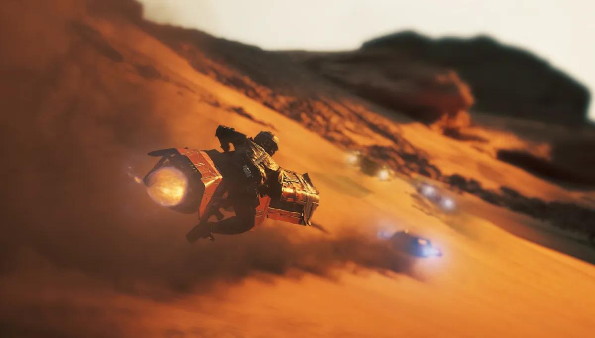Star Wars: Galactic Racer byder på omfattende tilpasning sammen med podracing