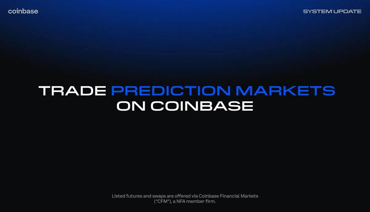 Coinbase lancerer sit eget forudsigelsesmarked
