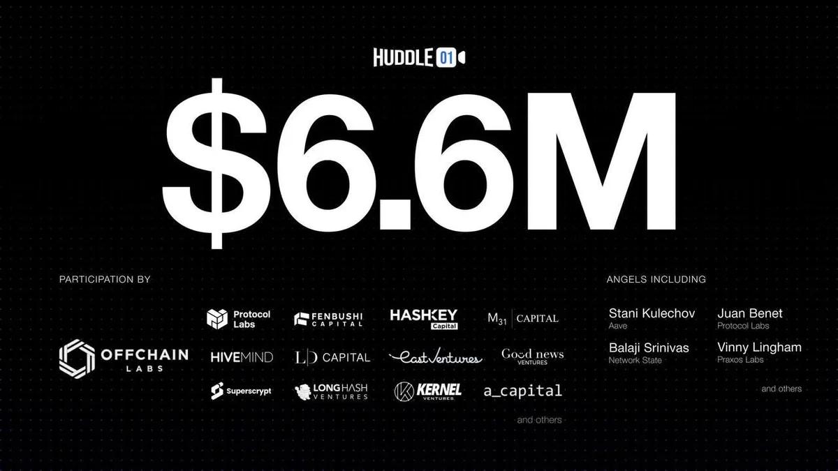 Huddle01 rejser 6,6 millioner dollars fra førende investorer og lancerer $HUDL ICO