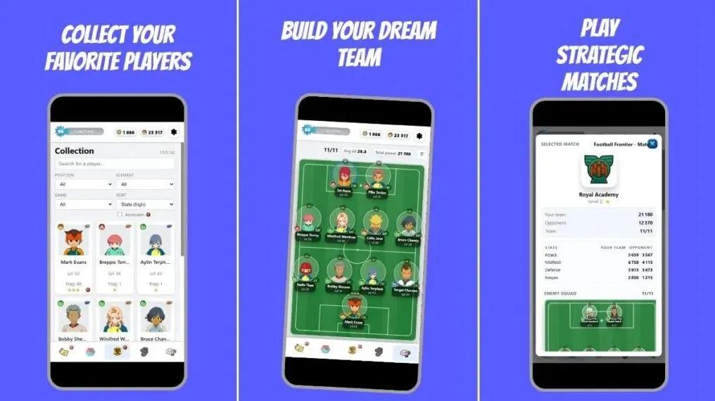 Inazuma Gacha annonceret som et gratis Inazuma Eleven-spin-off